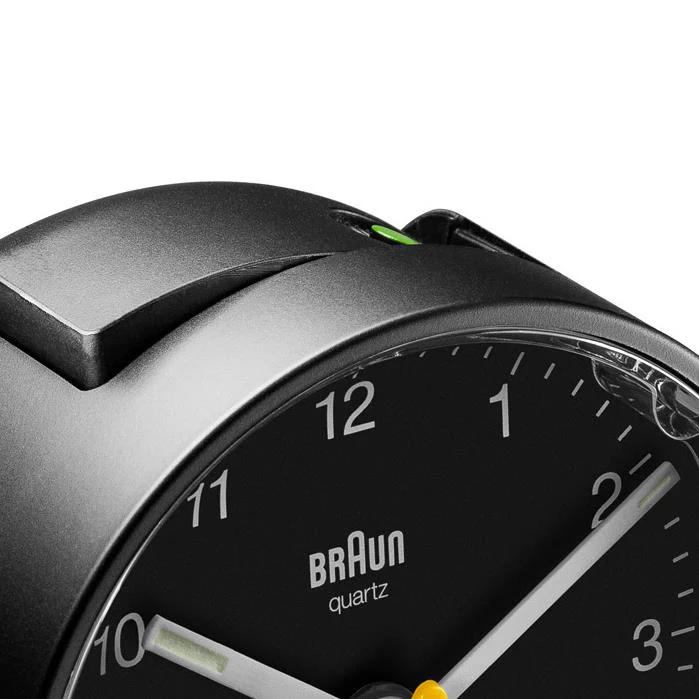 BC01 Braun classic analogue alarm clock - black - Image 6