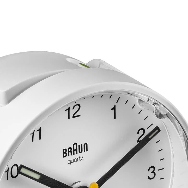 BC01 Braun classic analogue alarm clock - white - Image 6