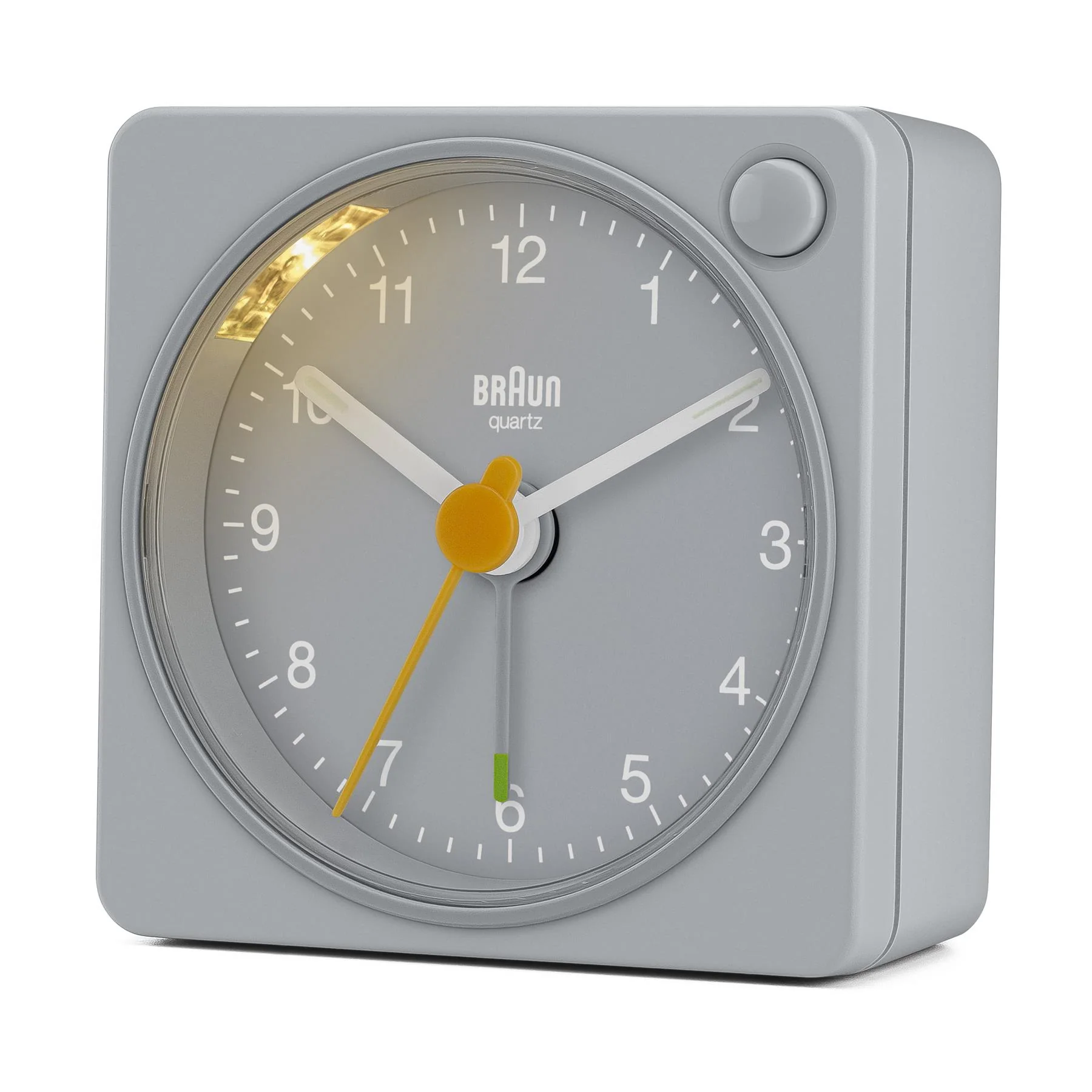 BC02X Braun classic analogue travel alarm clock - grey - Image 4