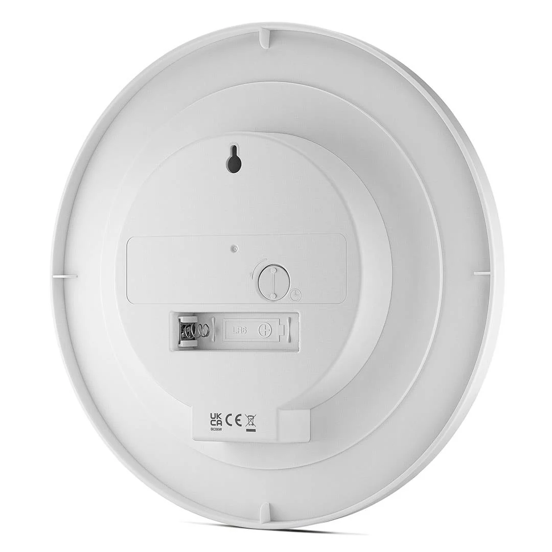 BC06 Braun classic analogue wall clock - white - Image 4