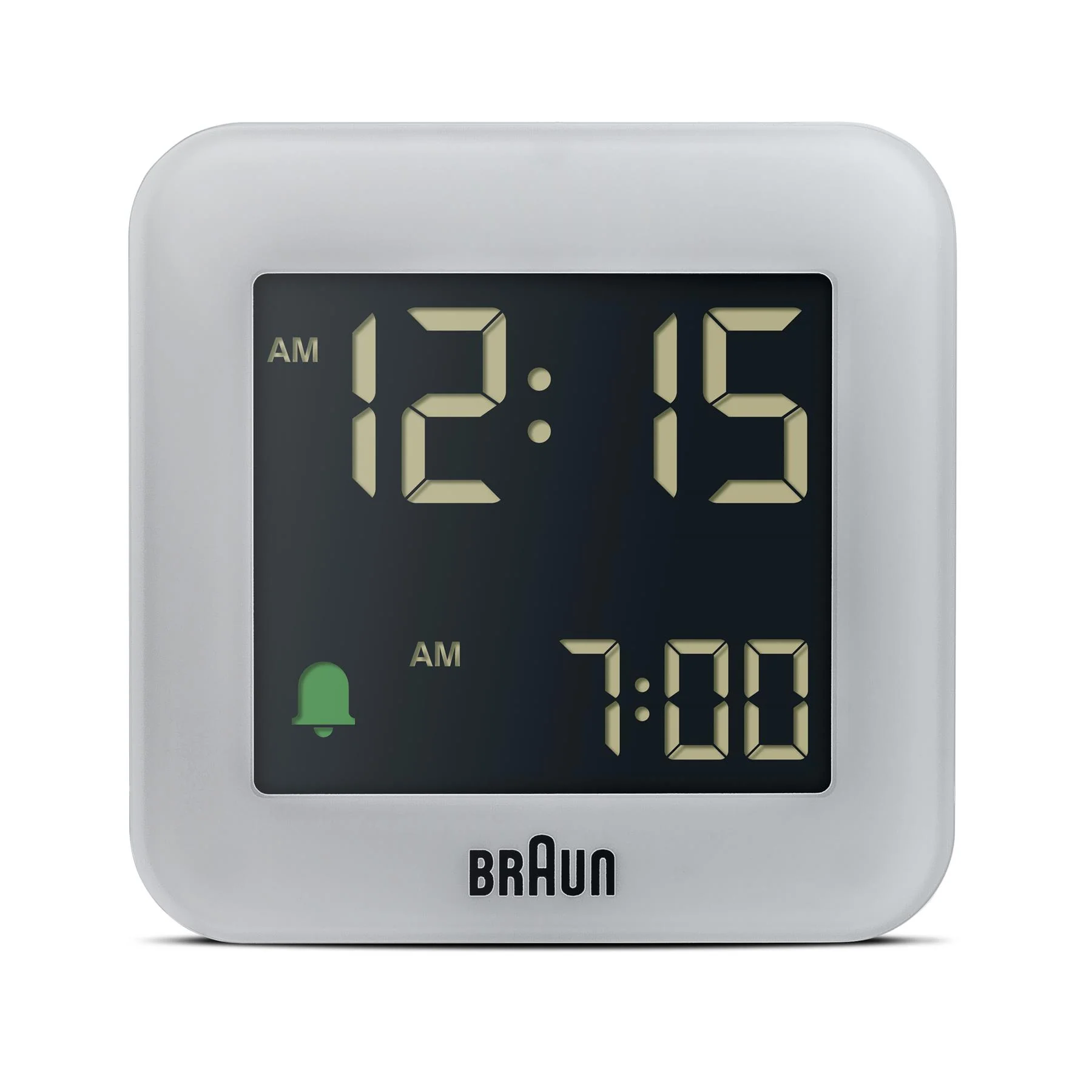 BC08 Braun digital travel alarm clock - grey - Image 3
