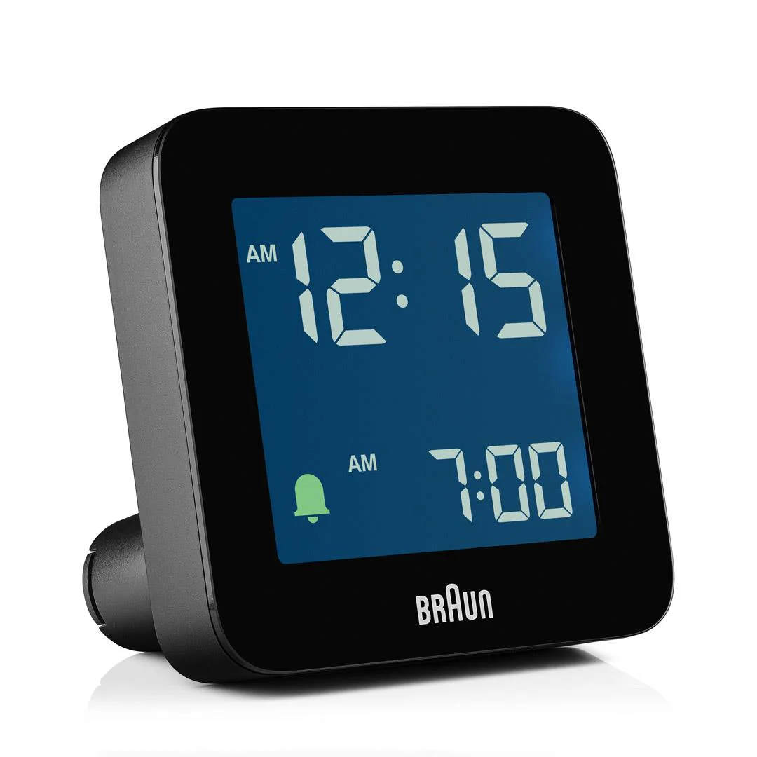 BC09 Braun digital alarm clock - black - Image 2