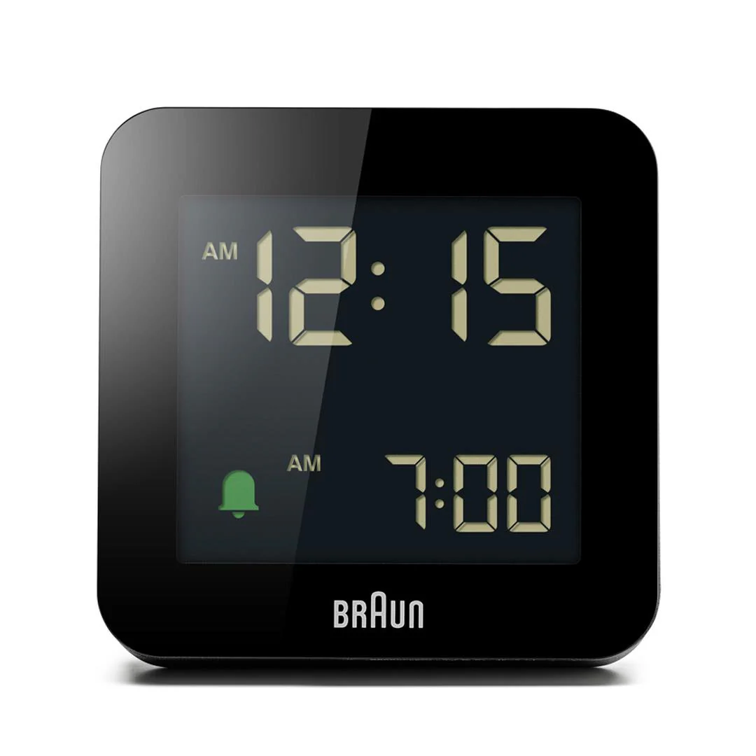 BC09 Braun digital alarm clock - black - Image 4