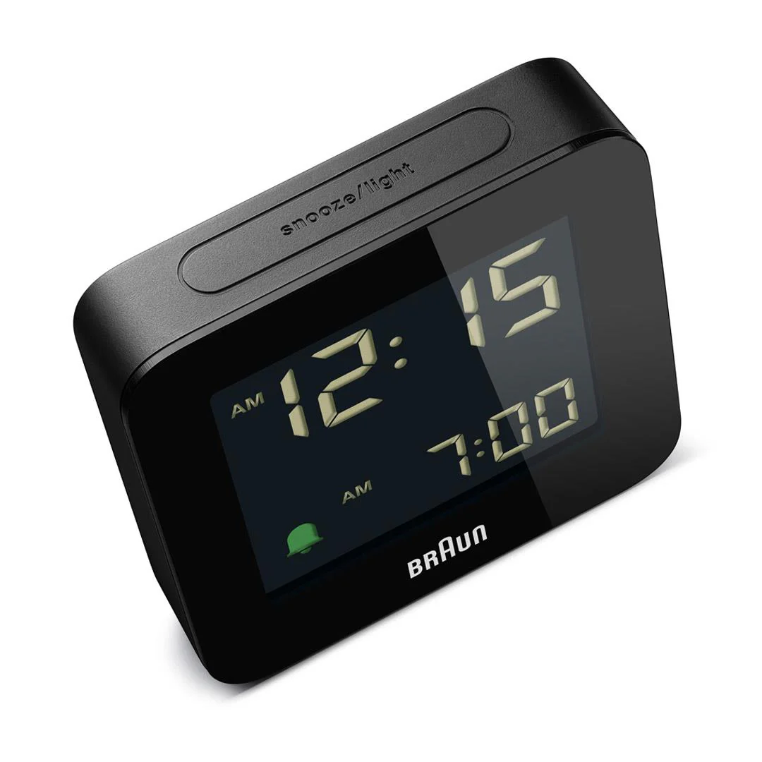 BC09 Braun digital alarm clock - black - Image 6