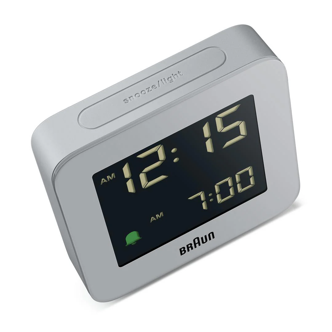 BC09 Braun digital alarm clock - grey - Image 3