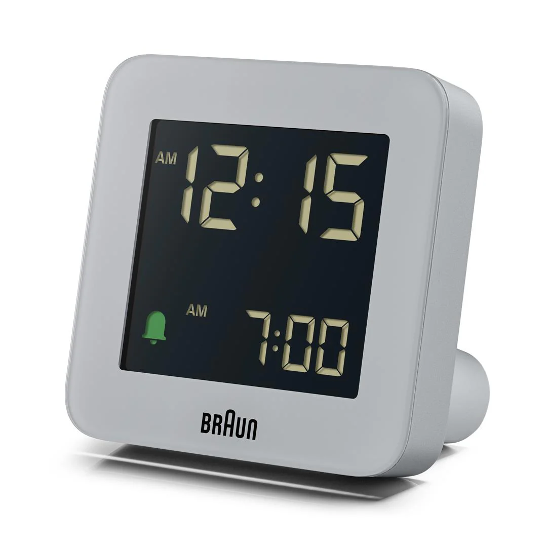 BC09 Braun digital alarm clock - grey - Image 5