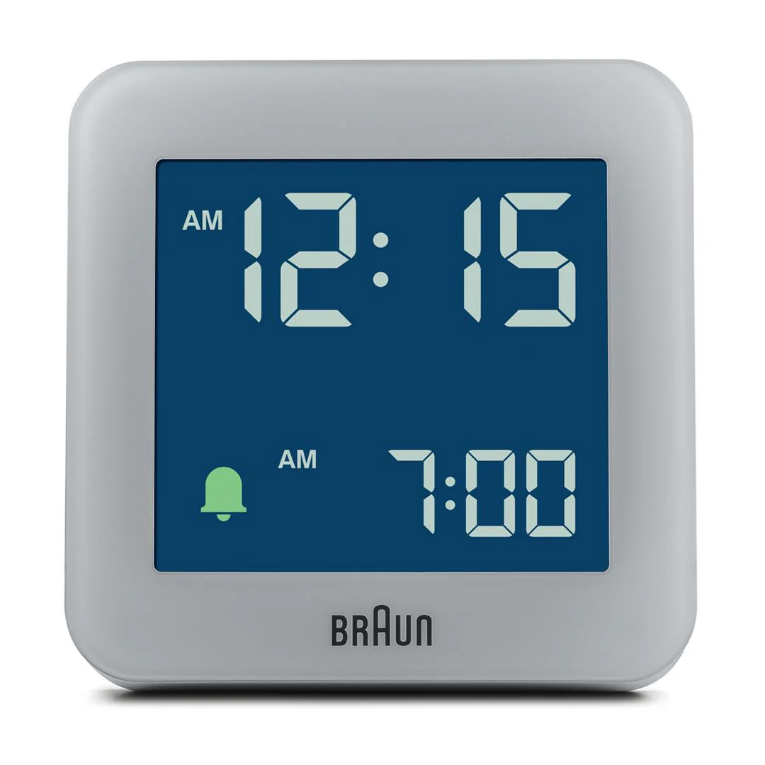 BC09 Braun digital alarm clock - grey - Image 7