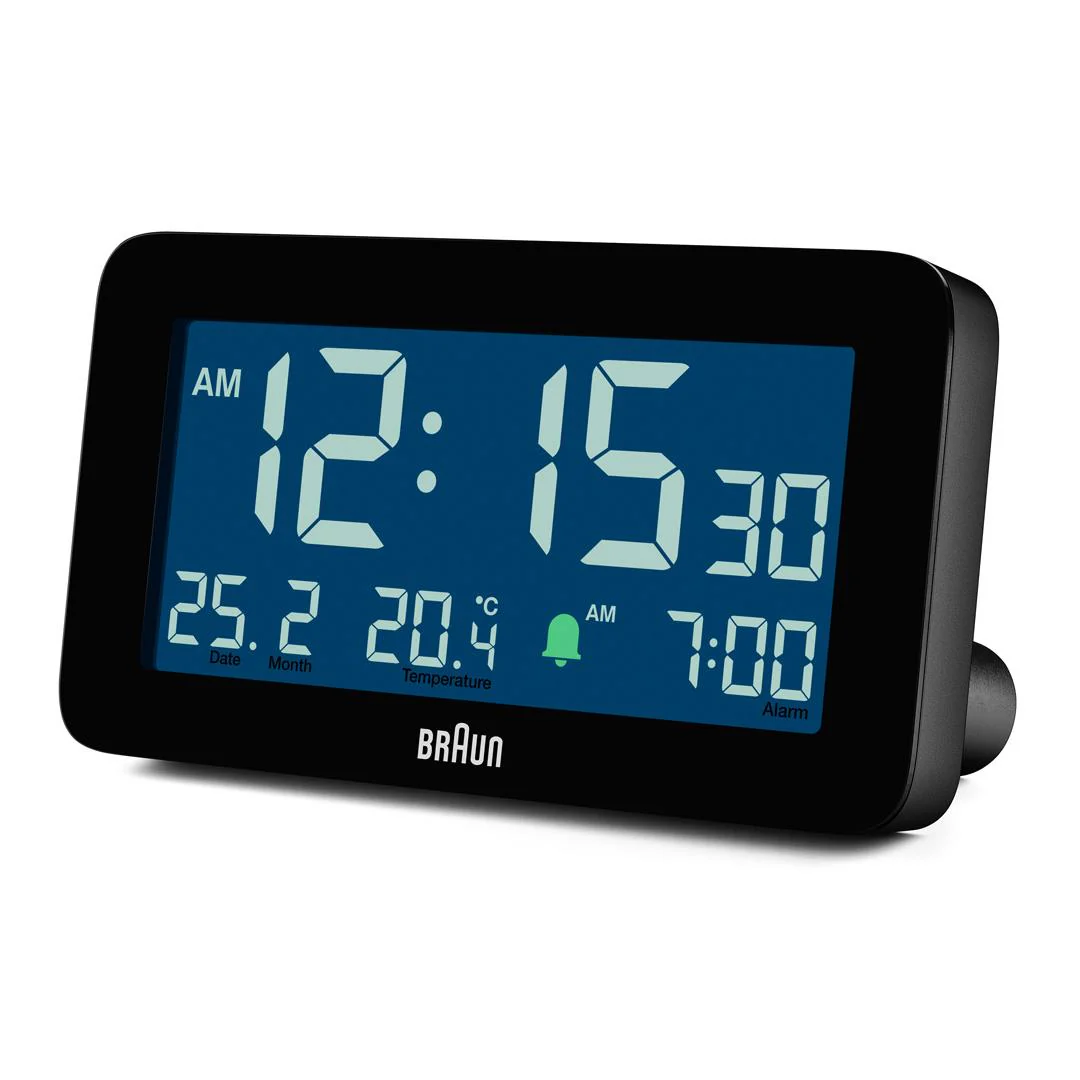 BC10 Braun digital alarm clock - black - Image 4
