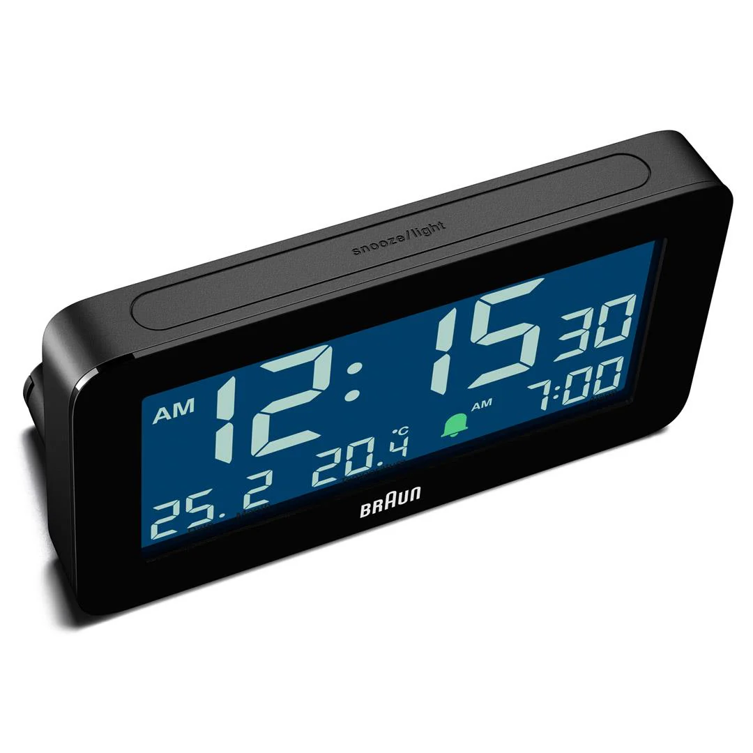 BC10 Braun digital alarm clock - black - Image 6