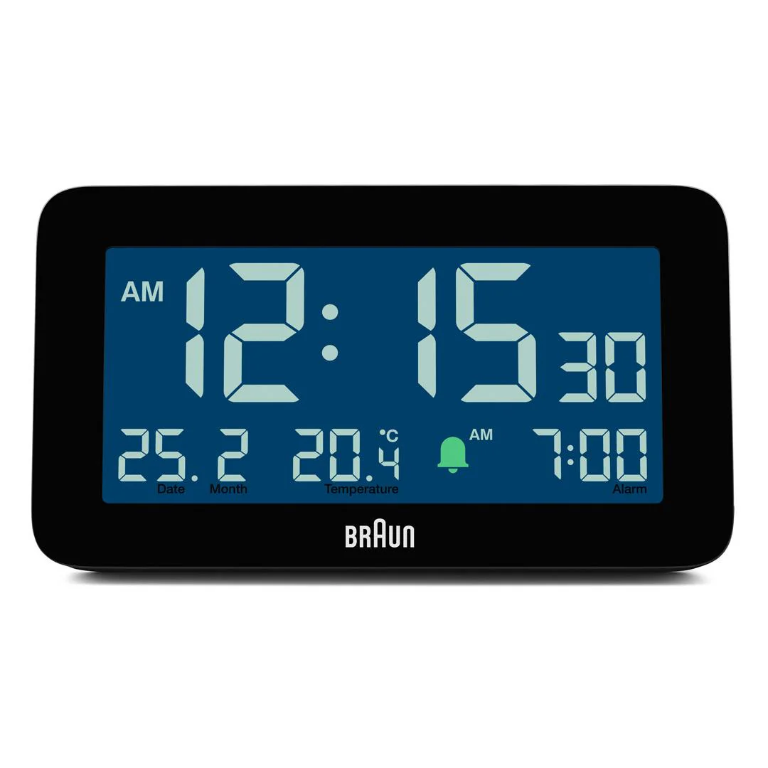 BC10 Braun digital alarm clock - black - Image 7