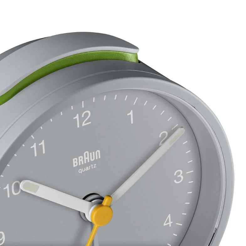 BC12 Braun classic analogue alarm clock - grey - Image 5