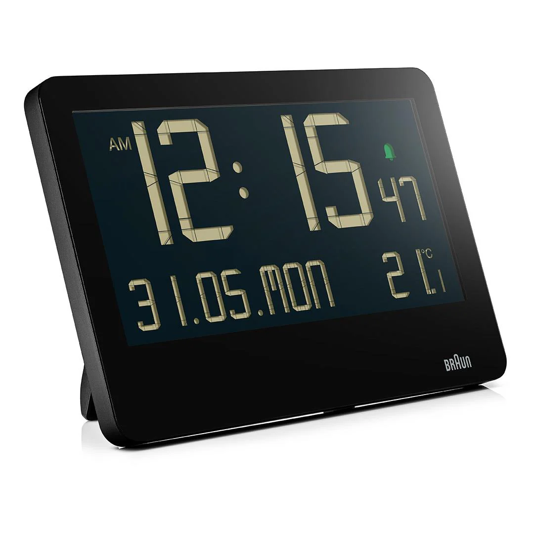 BC14 Braun digital wall clock - black - Image 3