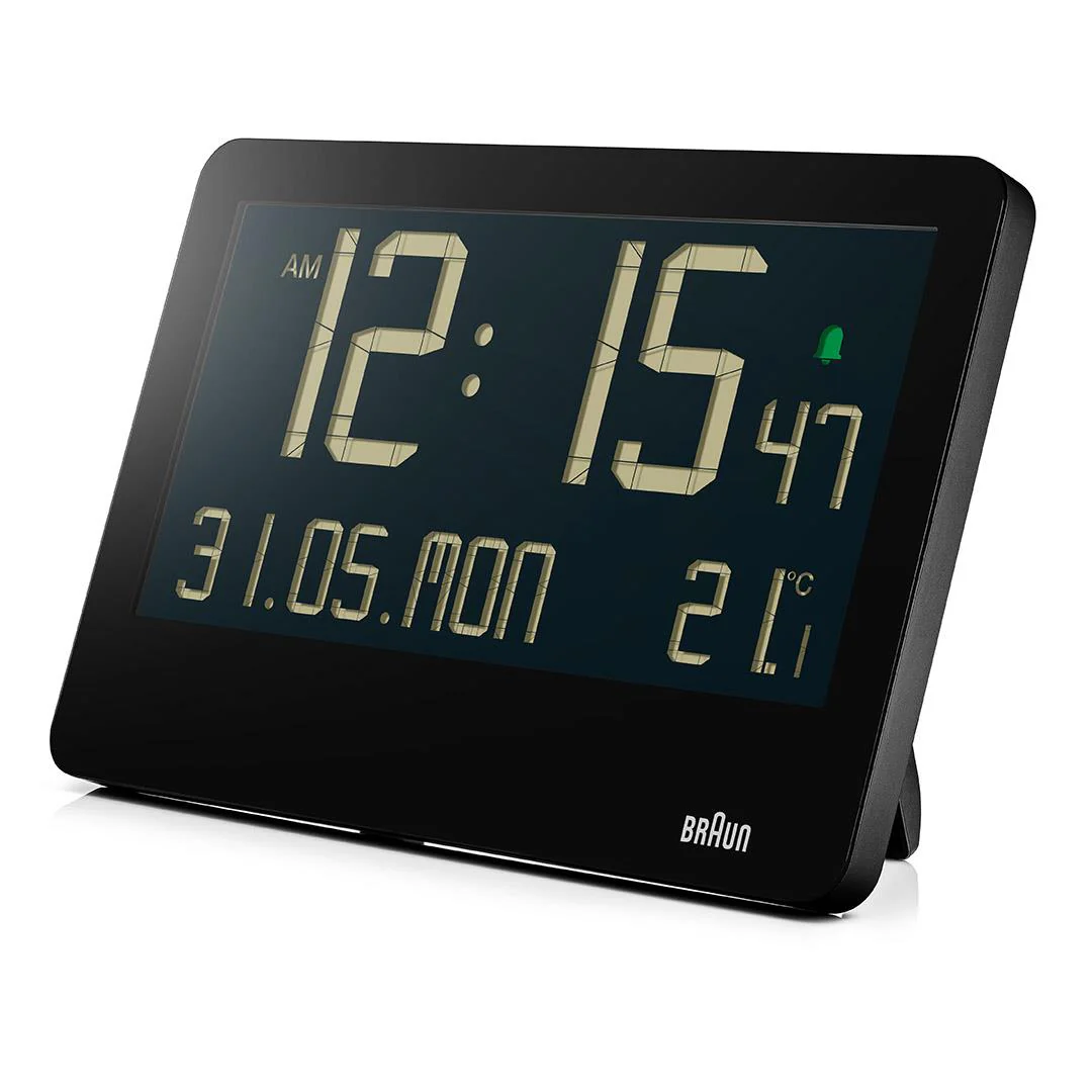 BC14 Braun digital wall clock - black - Image 5