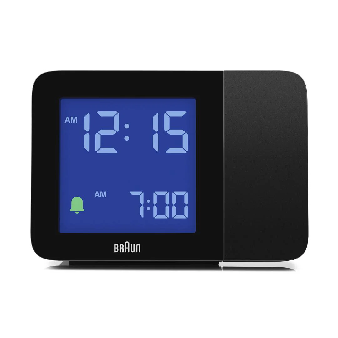 BC15 Braun digital projection alarm clock - black - Image 7