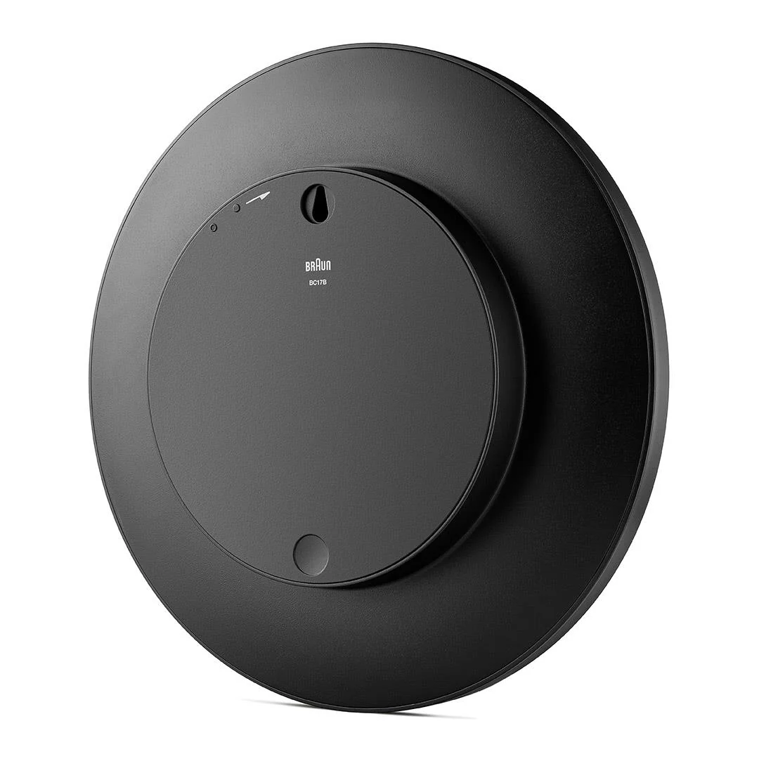 BC17 Braun classic large analogue wall clock - black - Image 5
