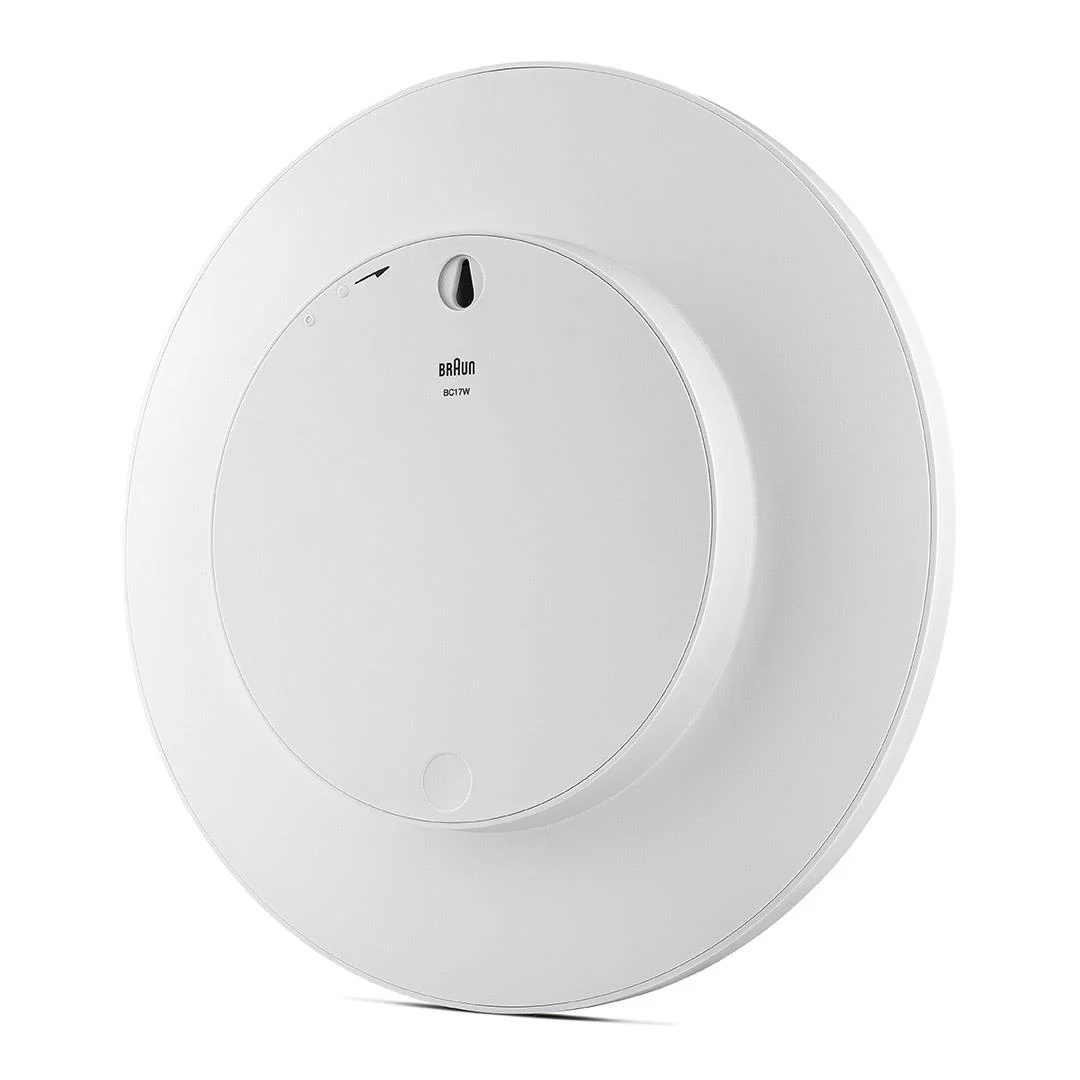 BC17 Braun classic large analogue wall clock - white - Image 5