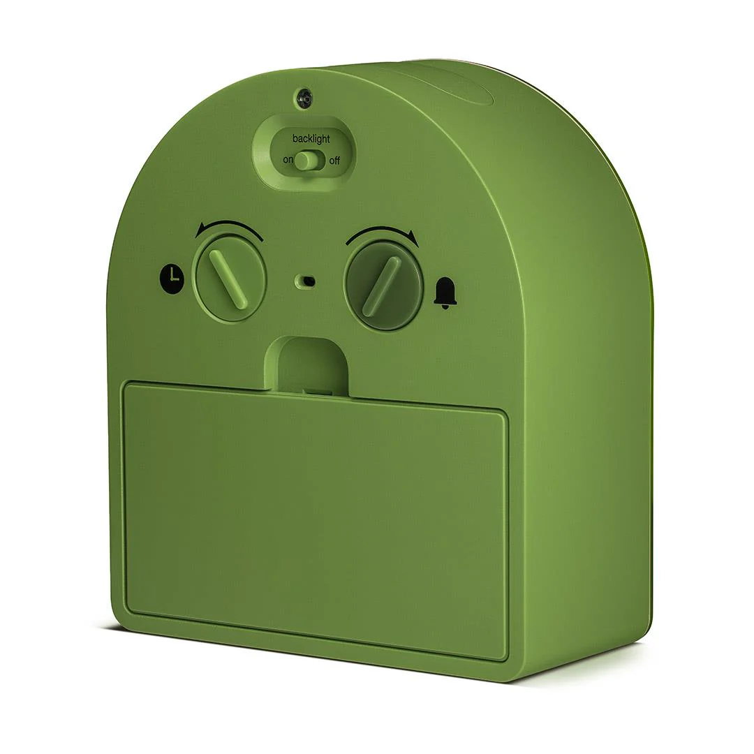 BC22GN Braun classic analogue alarm clock - green - Image 7