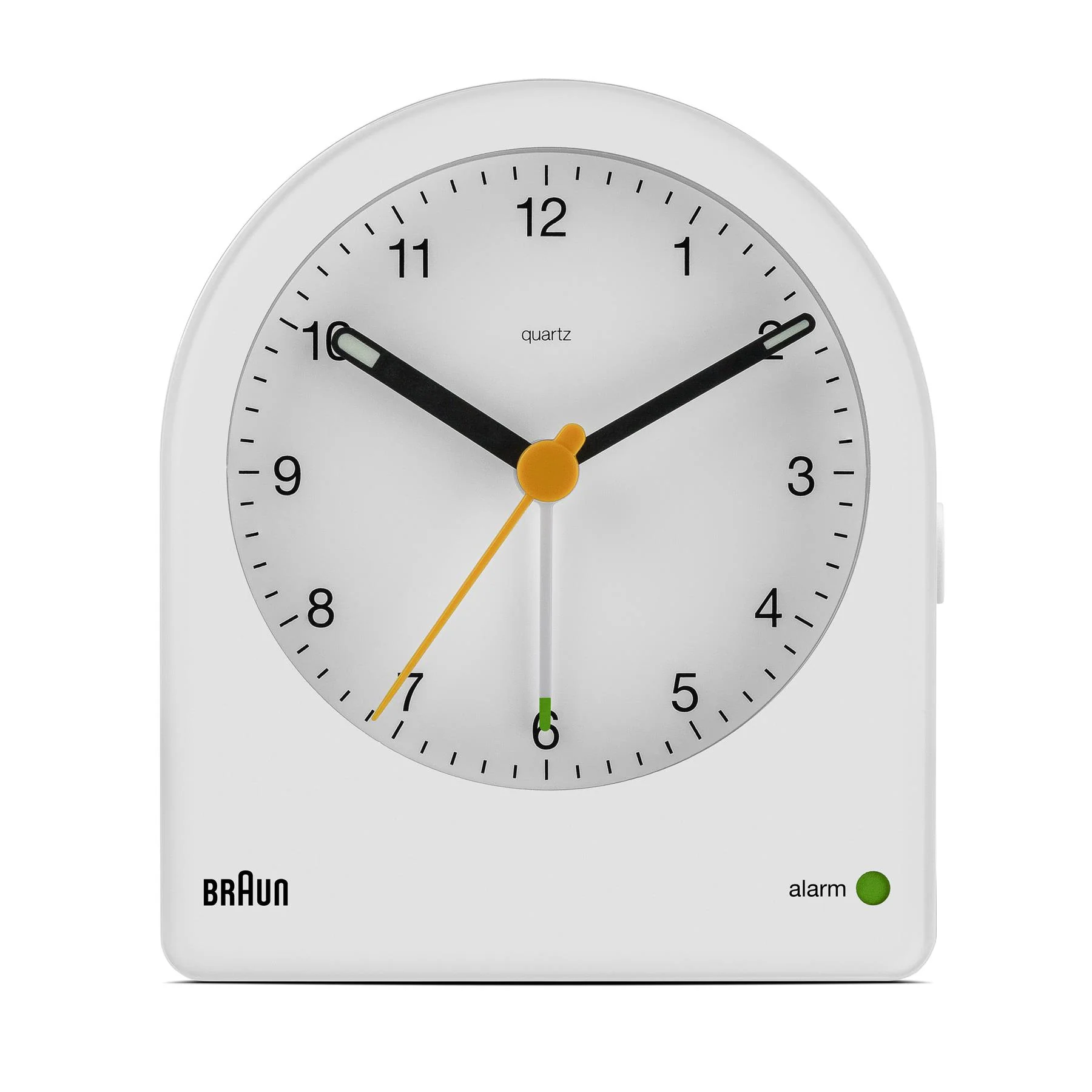 BC22 Braun classic analogue alarm clock - white - Image 3