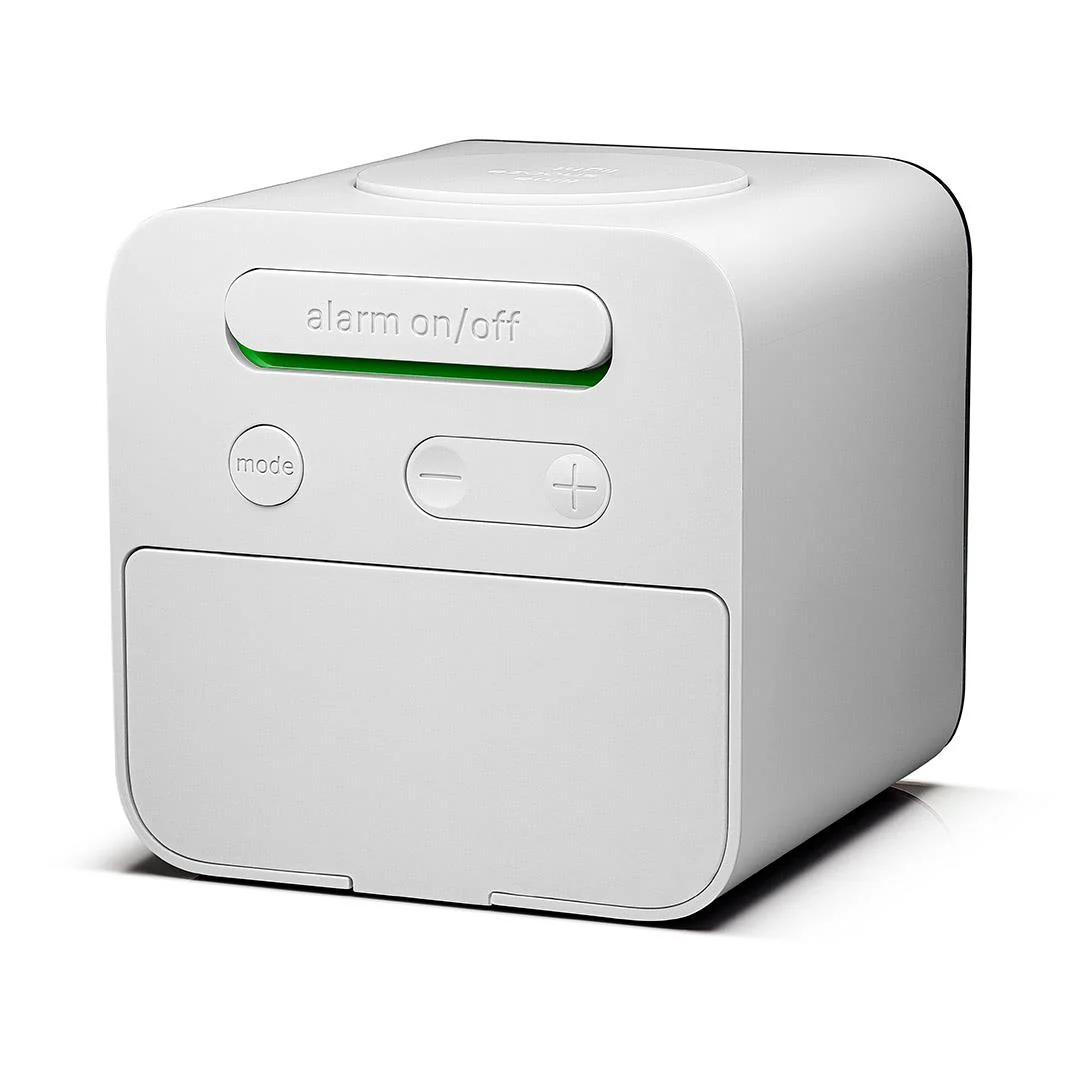 BC25 Braun time speaking digital alarm clock - white - Image 9