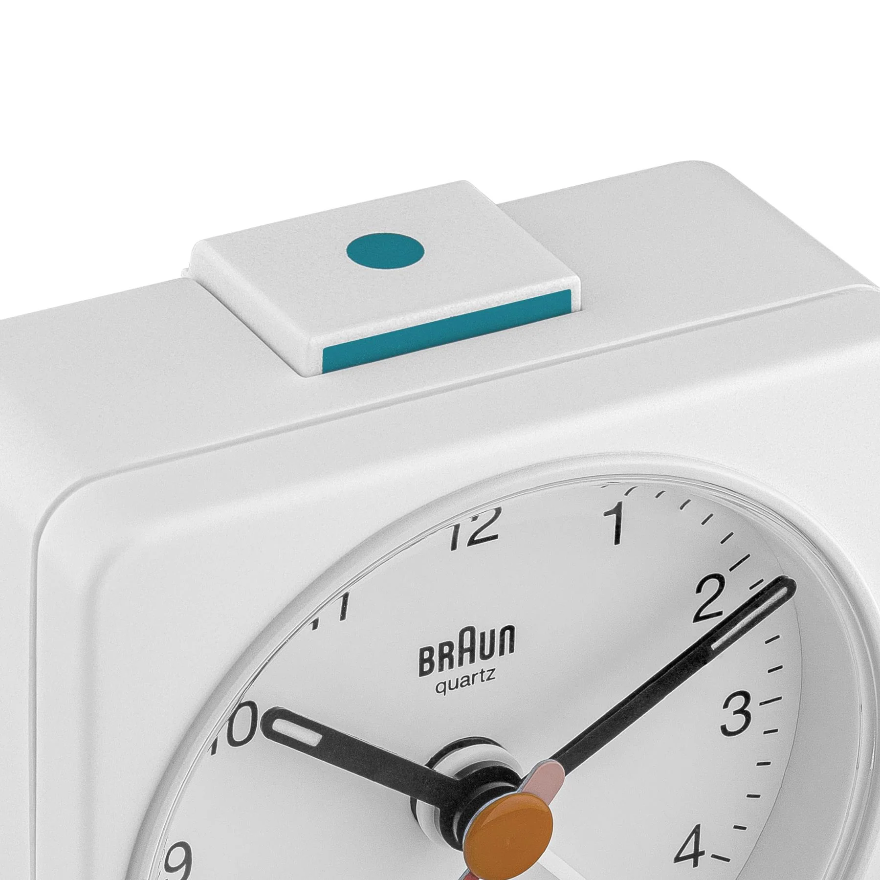 Braun x Paul Smith Limited Edition Classic Travel Analogue Alarm Clock - White - Image 4